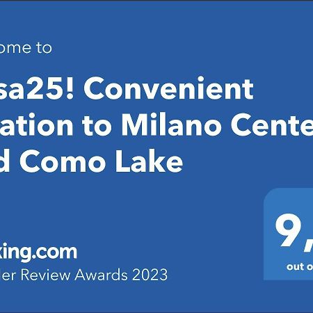 Casa25! Convenient location to Milano Center&Como Lake Meda Exterior foto