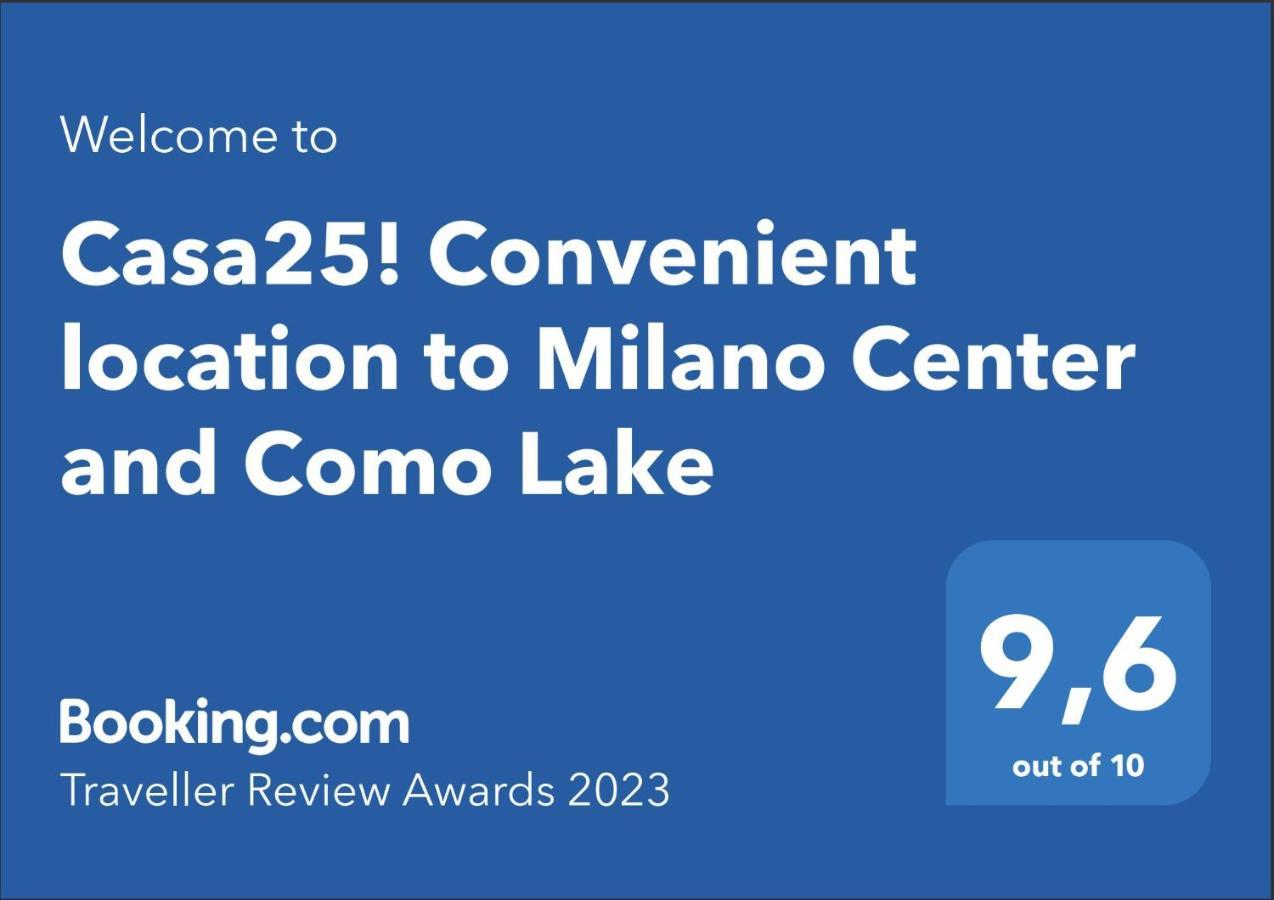 Casa25! Convenient location to Milano Center&Como Lake Meda Exterior foto